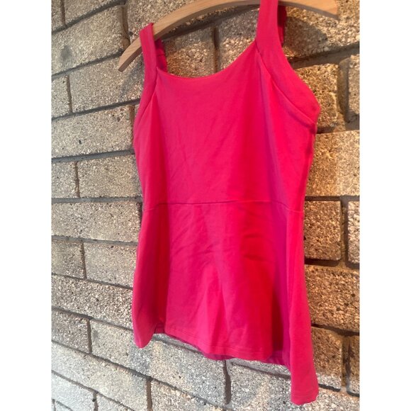 Kate Spade & Beyond YogaNew York Womens Fuchsia Tank Top With Tie Straps - Picture 2 of 12